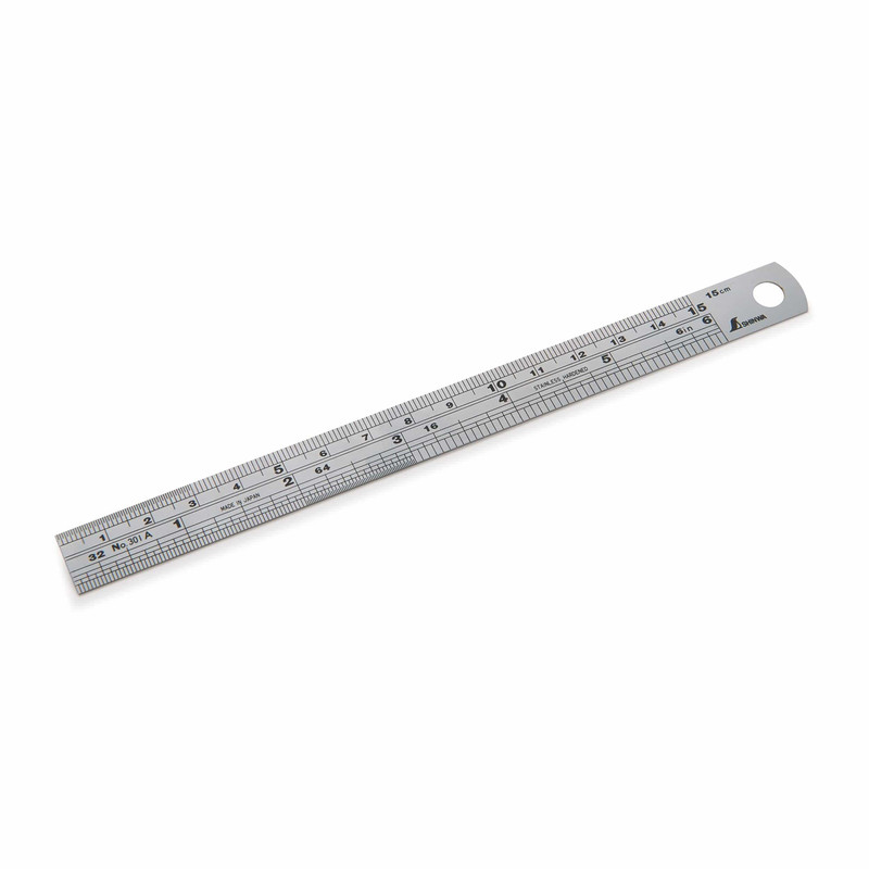 Stainless Steel 6" Ruler